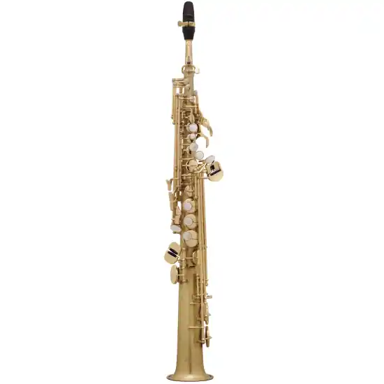 Selmer série III brossé gravé - saxophone soprano professionnel avec étui et bec complet Promotion Saisonnière