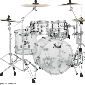 Pearl Drums Batterie Crystal Beat Ultra Clear 22 4 FUTS Prix Choc