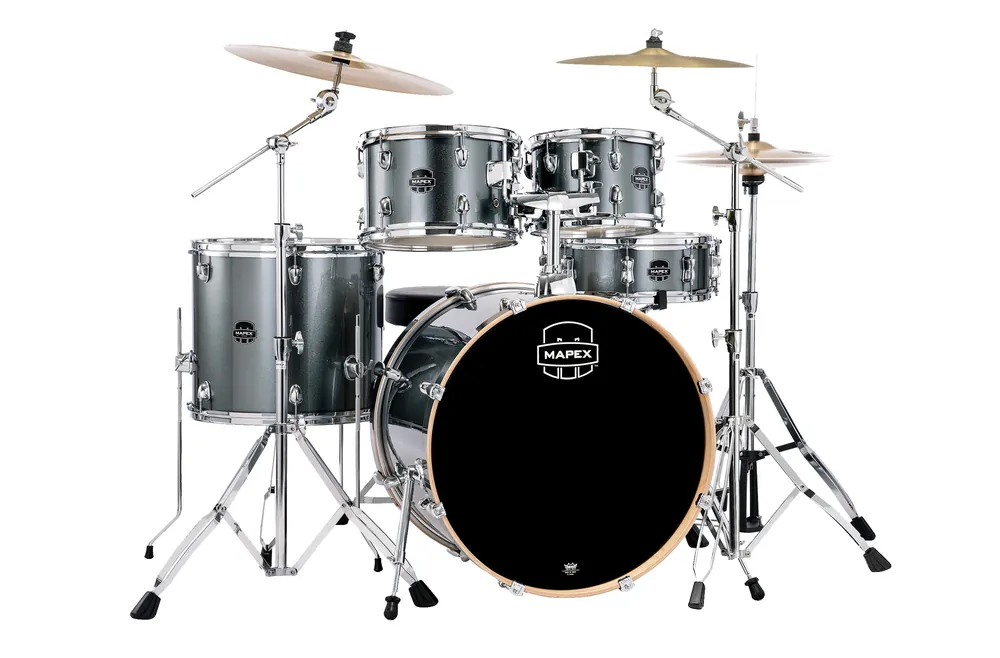 Vente Flash Mapex STORM VENUS STAGE 22‘‘/5Fûts STEEL BLUE METALLIC
