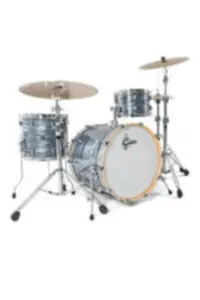 Gretsch Drums RENOWN MAPLE ROCK 22‘‘ Silver Oyster Pearl Expédition Rapide