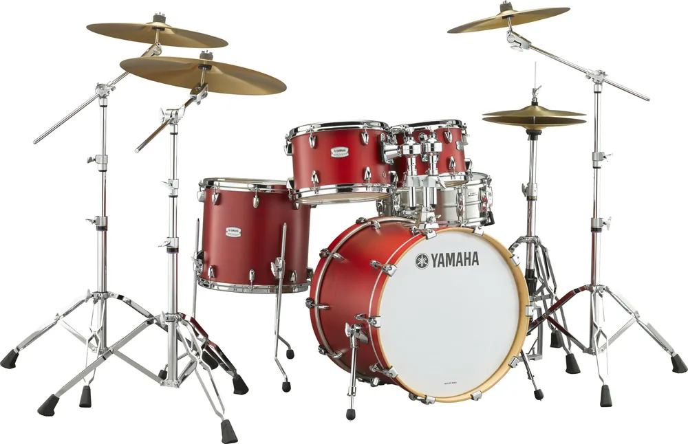 Offre Exclusive YAMAHA TOUR CUSTOM FUSION 20‘‘/4fûts CANDY APPLE SATIN