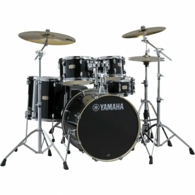 Paiement Sécurisé YAMAHA STAGE CUSTOM FUSION 20‘‘/5Fûts RAVEN BLACK SANS ACCESSOIRES