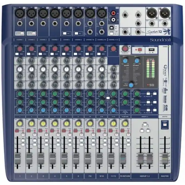 SoundcraftSIGNATURE 12 Meilleure Vente
