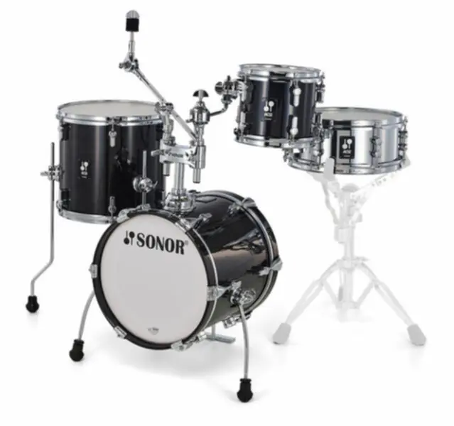 Bon Plan Sonor AQ2 MARTINI 14"/4PCS TRANSPARENT STAIN BLACK