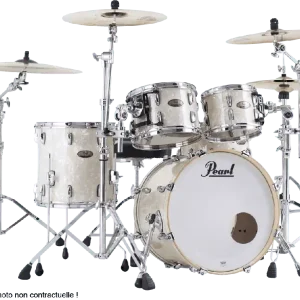Achetez Aujourd'hui Pearl Drums Batterie Session Studio Select Fusion 20 4 fûts - nicotine white marine pearl