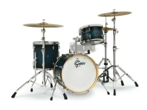 Quantité Limitée Gretsch Drums RENOWN MAPLE 18‘‘ Satin Antique Blue Burst