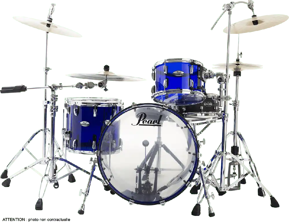 Pearl Drums Rock 22" 4 fûts 2TB - Blue Sapphire Retour Gratuit