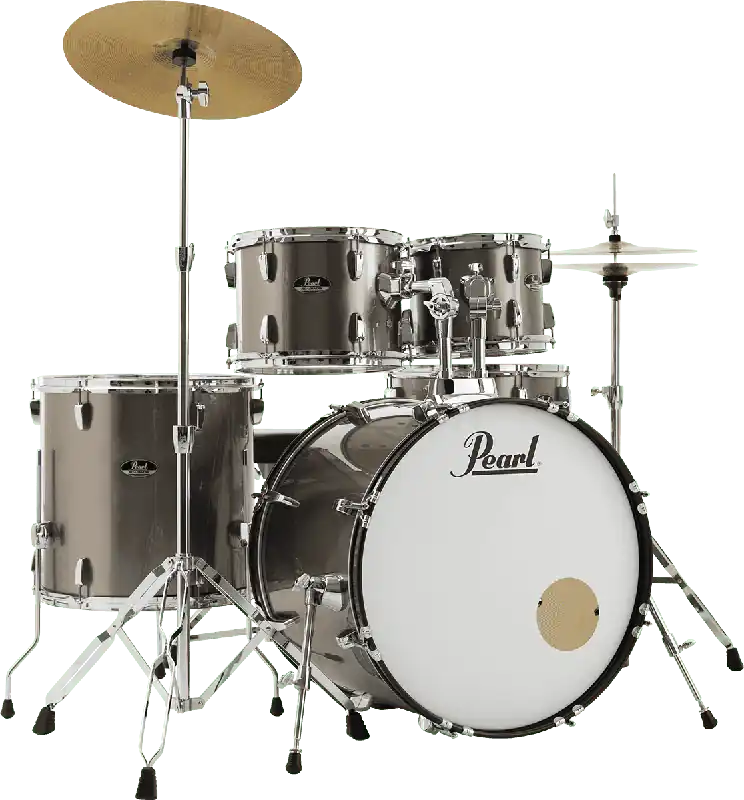 Réduction Pearl Drums Roadshow Rock 22‘‘ - 5 fûts - Bronze Metallic / pack Sabian Solar 2 cymbales