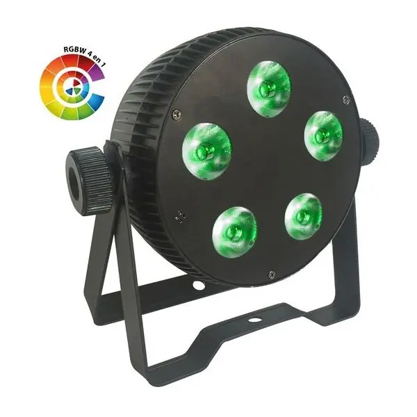 Power LightingPAR SLIM 5x10W QUAD Promotion Saisonnière