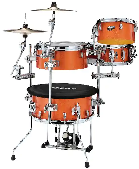 Meilleur Choix Tama COCKTAIL-JAM 4pc 16‘‘ BRIGHT ORANGE SPARKLE