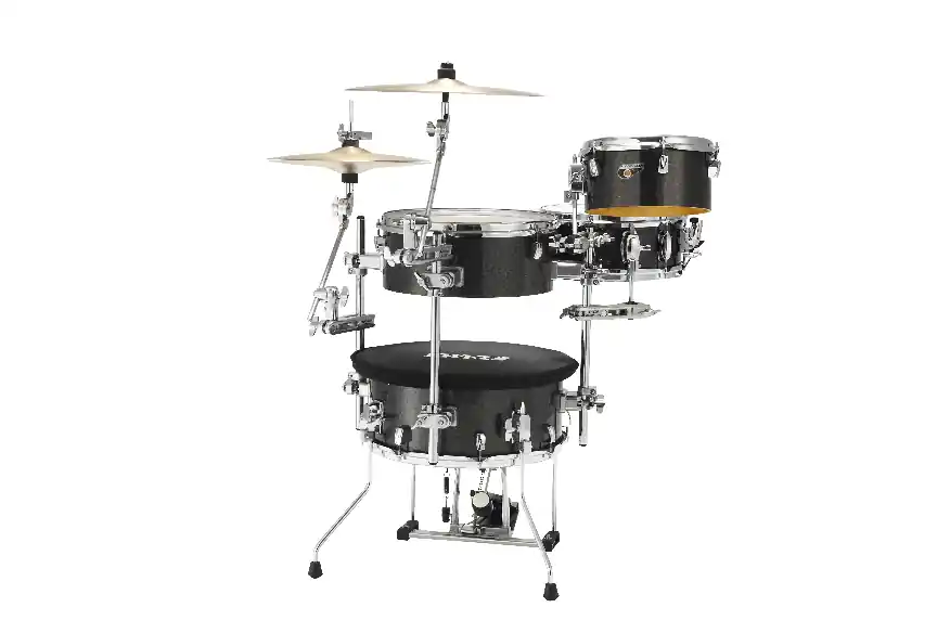 Vente Directe Tama COCKTAIL-JAM 4pc 16‘‘ MIDNIGHT GOLD SPARKLE