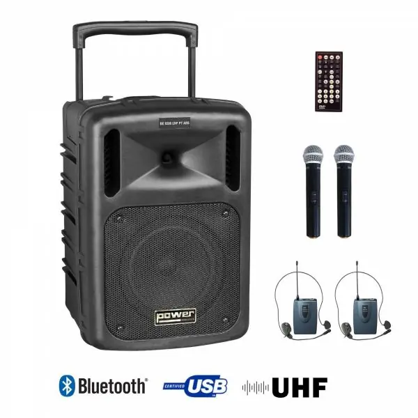 Solde Power Acoustics - SonorisationBE 9208 UHF PT ABS