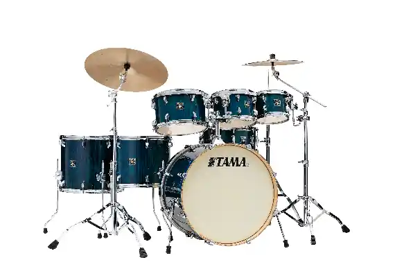 Tama SUPERSTAR CLASSIC 22‘‘/7PCS GLOSS SAPPHIRE LACEBARK PINE Jusqu'à Épuisement Des Stocks