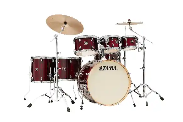 Produit De Marque Tama SUPERSTAR CLASSIC 22‘‘/7PCS GLOSS GARNET LACEBARK PINE