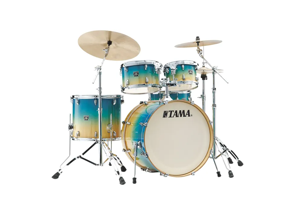 Soldes Tama SUPERSTAR CLASSIC 22‘‘/5PCS CARIBBEAN LACEBARK PINE FADE
