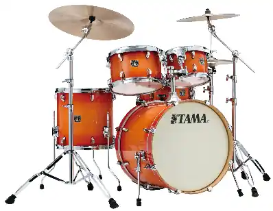 Top Vente Tama SUPERSTAR CLASSIC 20‘‘/5PCS ANGERINE LACQUER BURST
