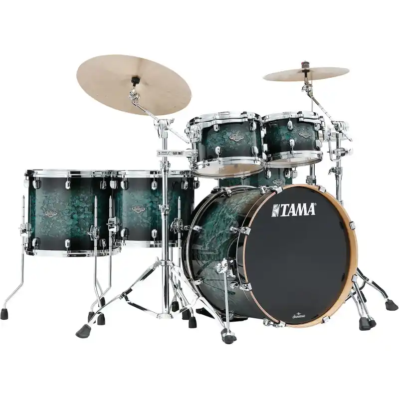 Tama STARCLASSIC PERFORMER 22‘‘/5PCS MOLTEN STEEL BLUE BURST Seulement Aujourd'hui