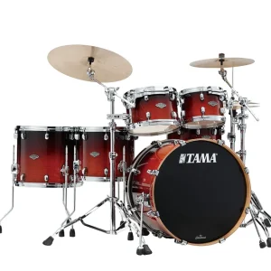 Tama STARCLASSIC PERFORMER 22‘‘/5PCS DARK CHERRY FADE Usine Directe