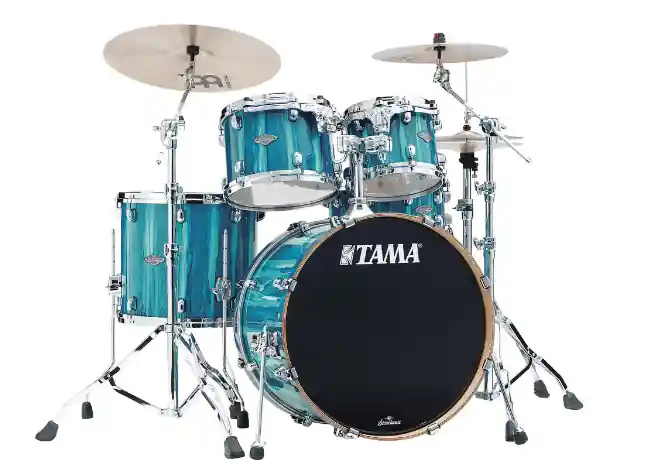 Quantité Limitée Tama STARCLASSIC PERFORMER 22‘‘/4PCS SKY BLUE AURORA