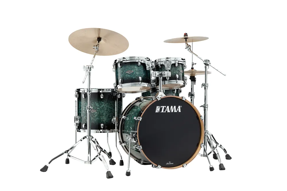 Tama STARCLASSIC PERFORMER 22‘‘/4PCS MOLTEN STEEL BLUE BURST Offre Exclusive