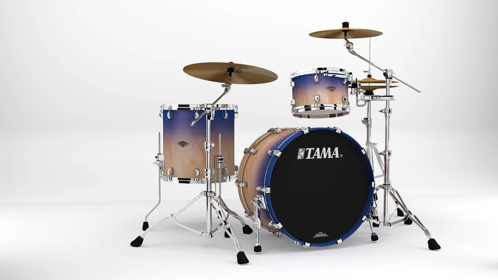 Tama STARCLASSIC WALNUT/BIRCH 22‘‘/3PCS SATIN PURPLE ATMOSPHERE FADE Seulement Aujourd'hui