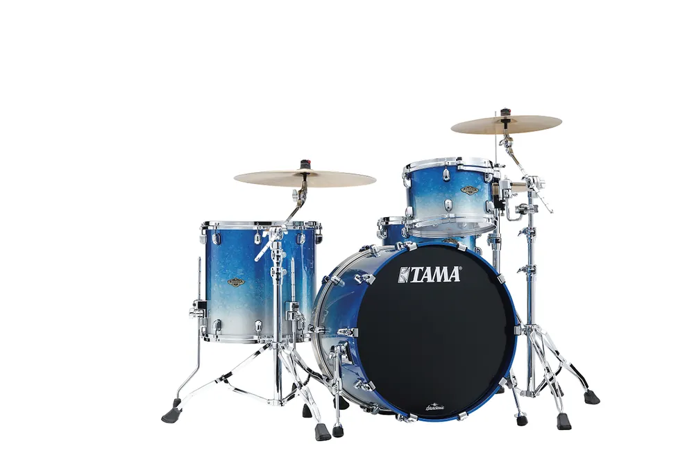 Tama STARCLASSIC WALNUT/BIRCH 22‘‘/3PCS MOLTEN BLUE ICE FADE Offre Limitée