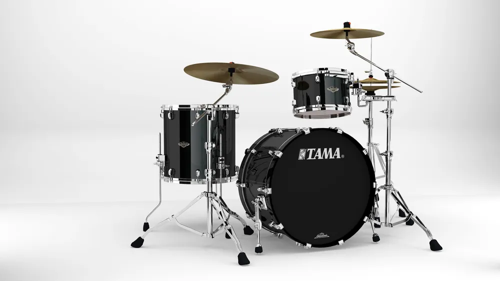 Tama STARCLASSIC WALNUT/BIRCH 22‘‘/3PCS PIANO BLACK Dernière Chance