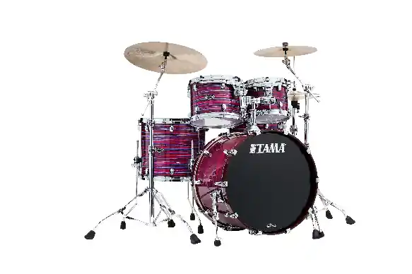 Authentique Tama STARCLASSIC WALNUT/BIRCH 22‘‘/4PCS LACQUER PHANTASM OYSTER