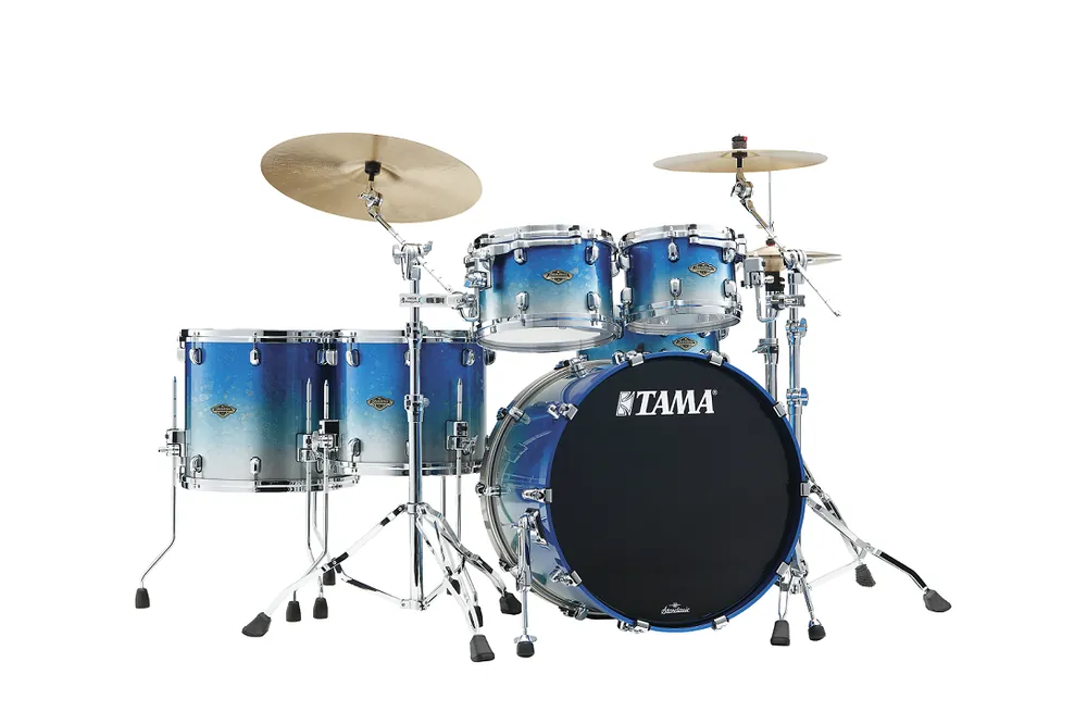 Meilleur Prix Tama STARCLASSIC WALNUT/BIRCH 22‘‘/5PCS MOLTEN BLUE ICE FADE