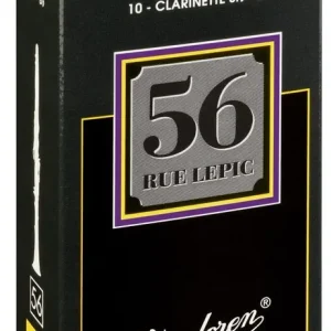 Soldes Vandoren CR5025 - 56 Rue Lepic force 2.5 - anches clarinette Sib - boite de 10