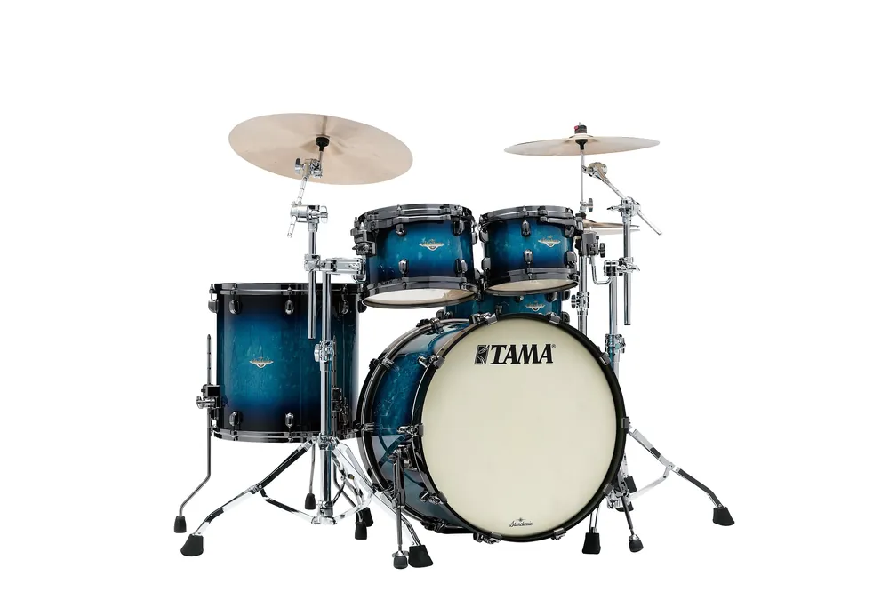 Tama STARCLASSIC MAPLE 22‘‘/4PCS MOLTEN ELECTRIC BLUE BURST Nouvel Arrivage