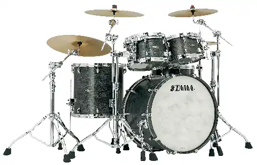 Tama STAR WALNUT 22‘‘/4PCS SATIN CHARCOAL JAPANESE SEN Haute Qualité