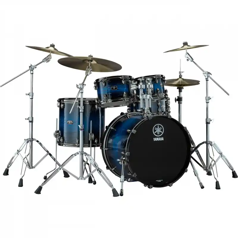 Achat Immédiat YAMAHA LIVE CUSTOM HYBRID OAK FUSION 20‘‘/4Fûts UZU ICE SUNBURST