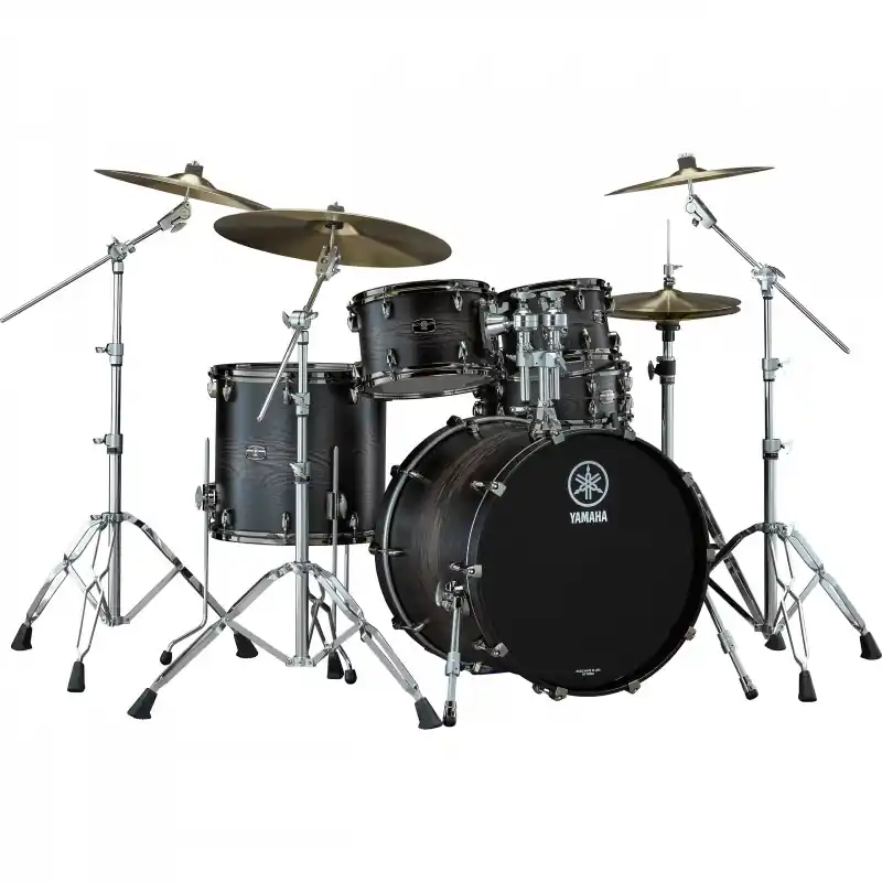 Expédition Rapide YAMAHA LIVE CUSTOM HYBRID OAK FUSION 20‘‘/4Fûts UZU CHARCOAL SUNBURST