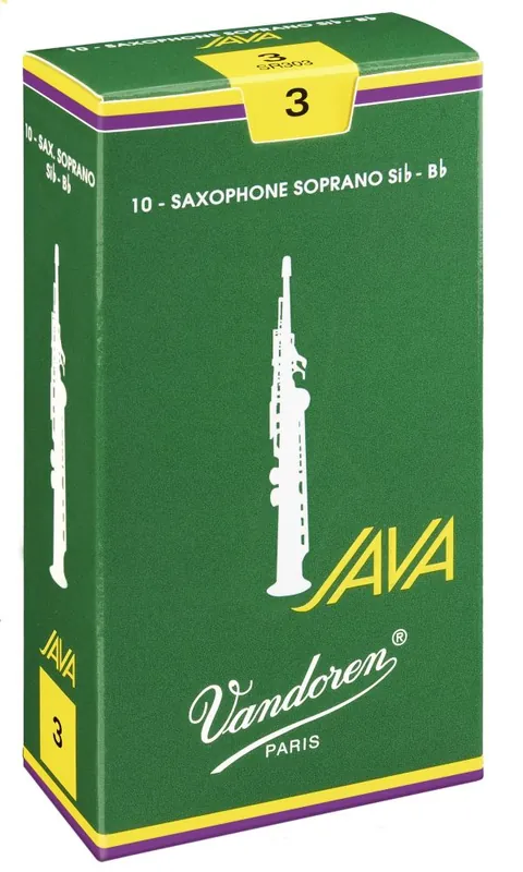Offre Spéciale Vandoren SR3035 - Java force 3.5 - anches saxophone soprano - boite de 10