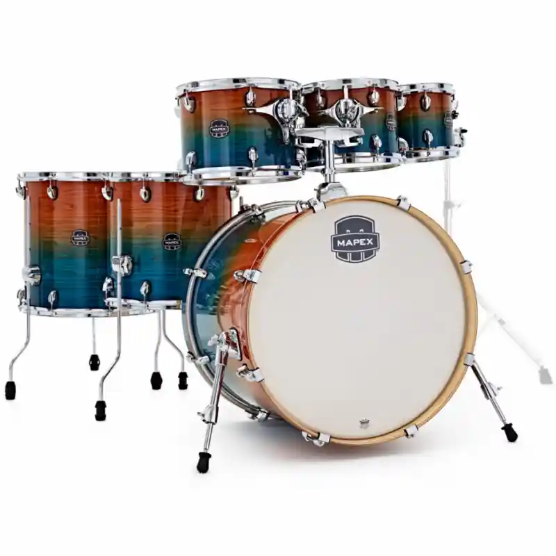 Mapex ARMORY STUDIOEASE 22‘‘/6Fûts OCEAN SUNSET Prix Bas