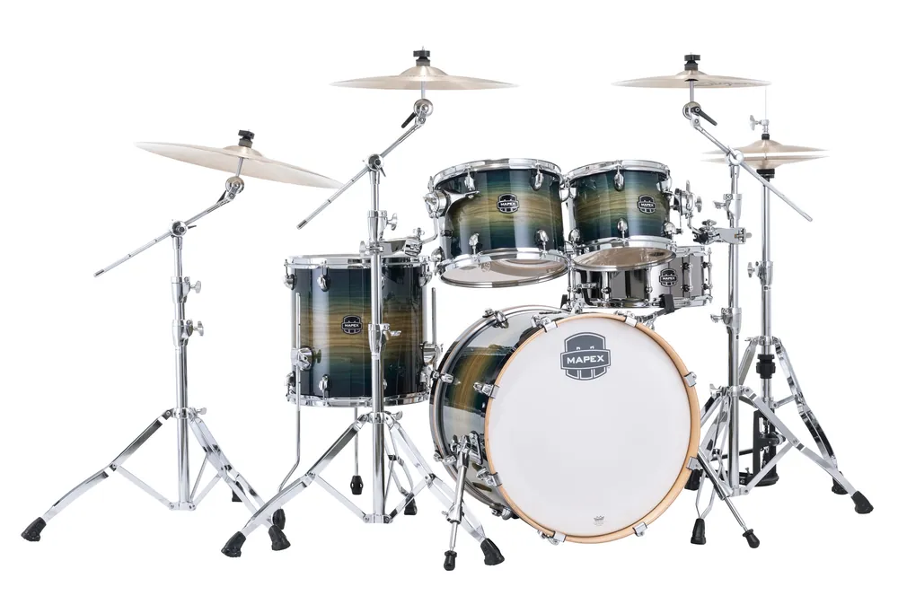 Authentique Mapex ARMORY FUSION 20‘‘/5Fûts RAIN FOREST BURST