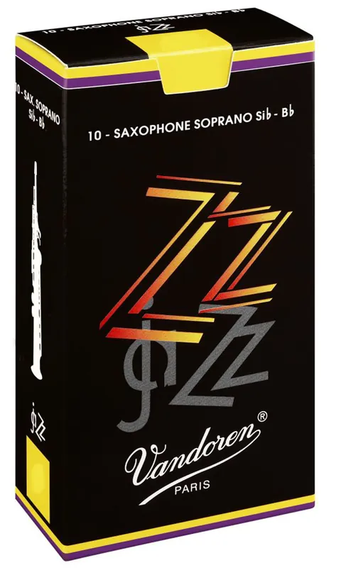 Vente Flash Vandoren SR4025 - ZZ force 2.5 - anches saxophone soprano - boite de 10