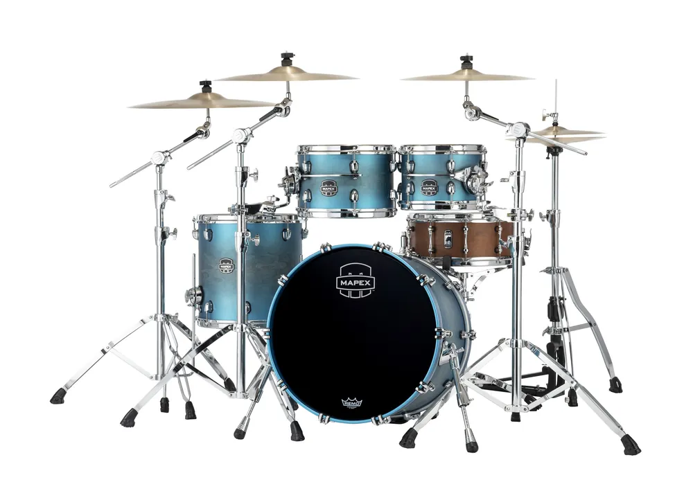 Mapex MAPEX SATURN EVOLUTION FUSION 20‘‘/4Fûts AZUR BURST Offre Exclusive