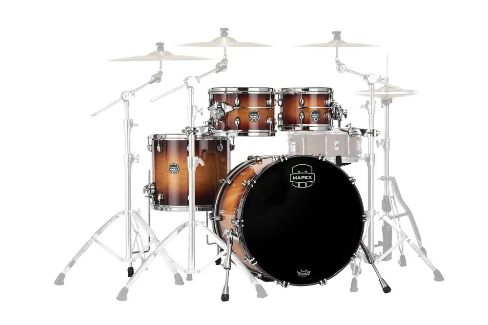 Mapex MAPEX SATURN EVOLUTION STAGE 22‘‘/4Fûts EXOTIC SUNBURST Remise