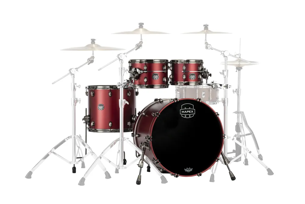 Expédition Rapide Mapex MAPEX SATURN EVOLUTION STAGE 22‘‘/4Fûts TUSCAN RED