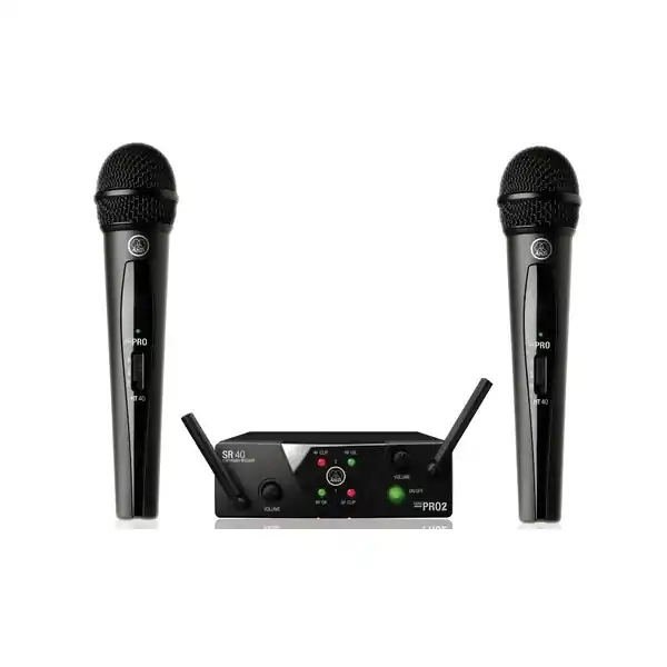 AKGWMS40 Mini Dual Vocal Set Commander Vite