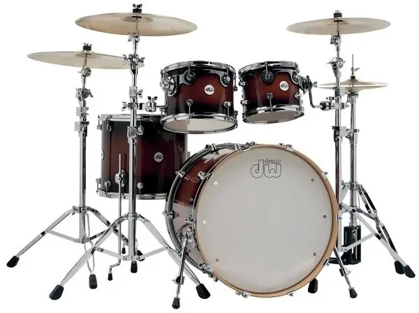 Solde DW DESIGN SERIES 22‘‘/4PCS TOBACCO BURST