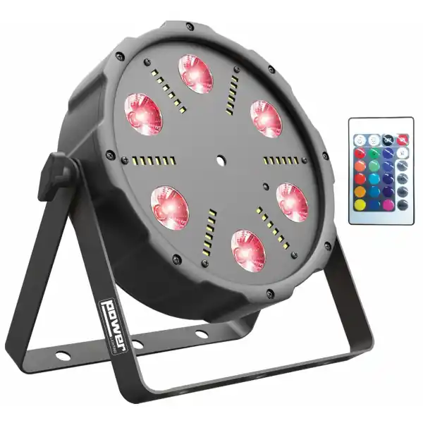 Vente Flash Power LightingPAR SLIM 6x9W ALL-IN-1