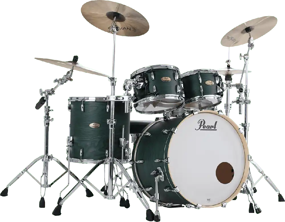 Pearl Drums Rock 22" 4 fûts - Emerald Ash Offre Limitée