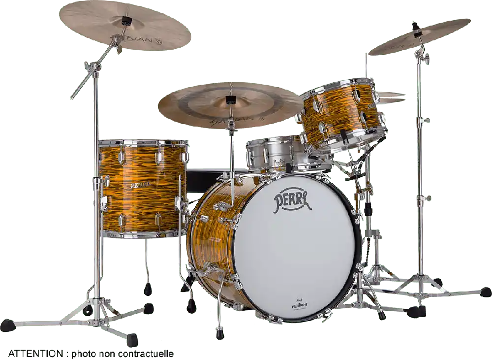 Pearl Drums PRESIDENT DELUXE Fusion 20‘‘ 3 fûts - Sunset Ripple Meilleur Choix