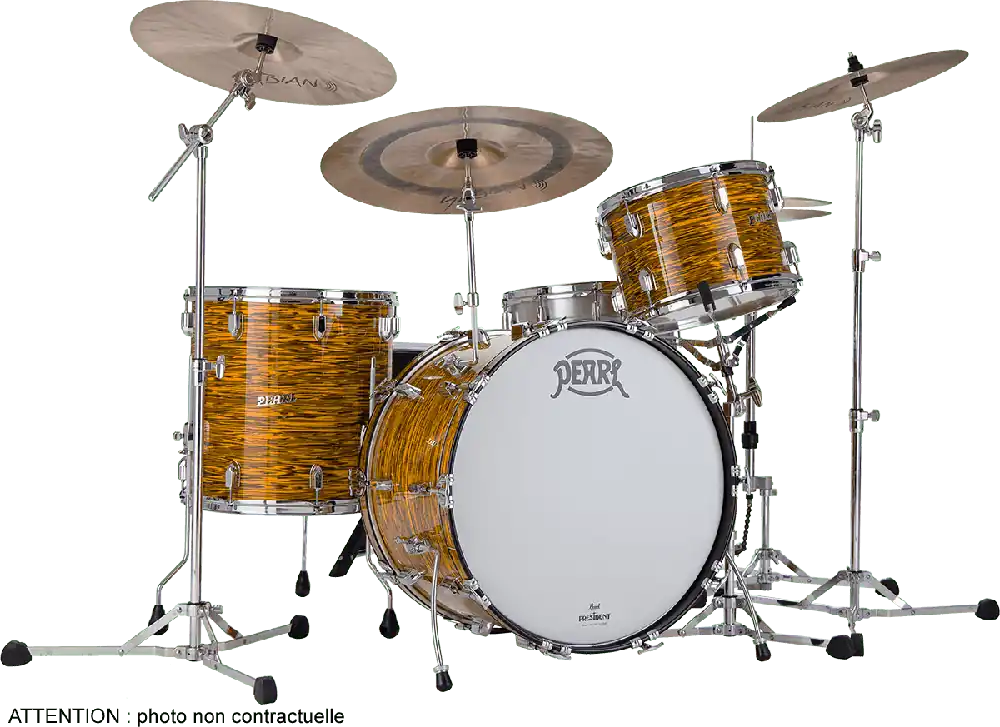 Prix Cassé Pearl Drums PRESIDENT DELUXE Rock 22‘‘ 3 fûts - Sunset Ripple