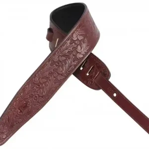 Authentique DISCONTINUE Levy‘s Sangle Cuir Country PM44 - Burgundy