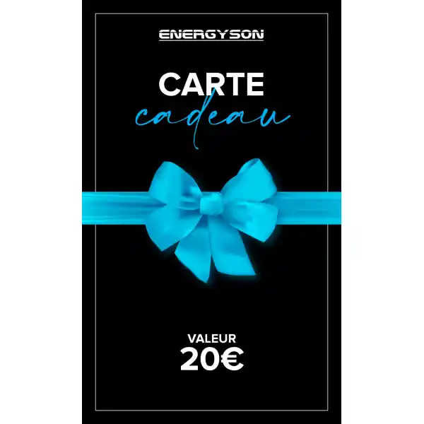 EnergysonCarte Cadeau 20 Meilleur Choix