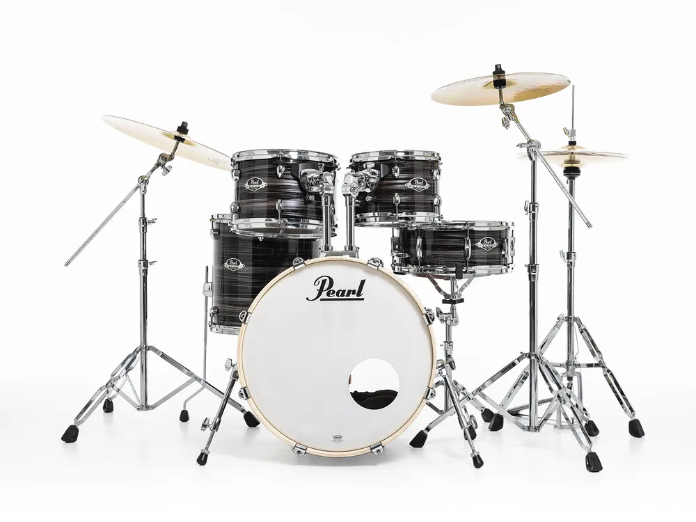 Pearl Drums Export Fusion 20‘‘ - 5 fûts - Metallic Amethyst Twist / Pack Sabian SBR 3 cymbales Prix Choc